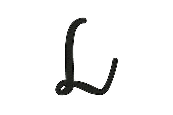 Alphabet L: A Versatile Machine Embroidery Design for Every Project