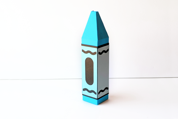 Crayon Gift Box SVG