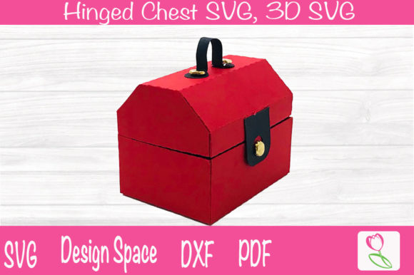 Hinged Chest SVG Tool Box SVG Cricut for Creative and Practical Use