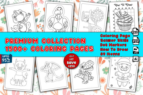 KDP Coloring Pages for Kids Bundle: A Creative Resource for Parents and Educators