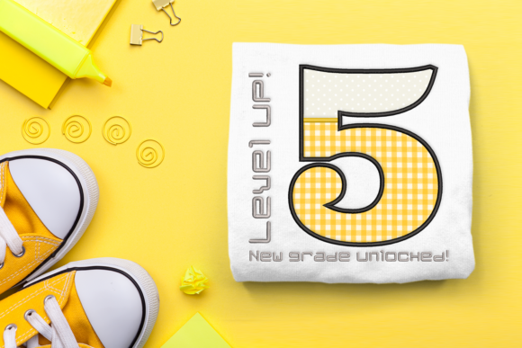 Level Up 5th Grade Applique: A Fun and Creative Way to Celebrate Achievements