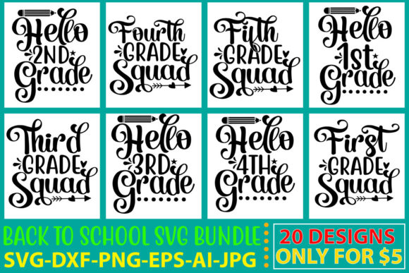 Maximize Your Creative Potential with the Back to School SVG Bundle Vol. 2