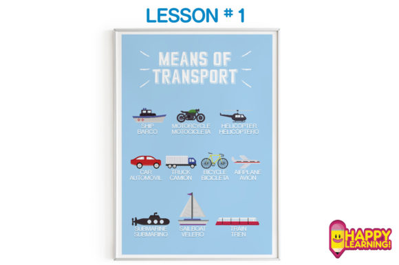 Means of Transport Lesson for Kids