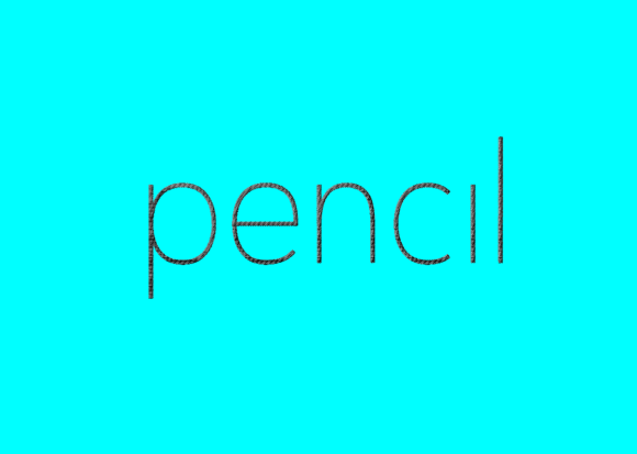 Pencil: A Versatile Embroidery Design for School and Creative Projects