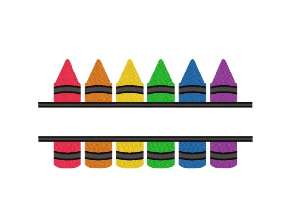 Split Pencils and the Fun of Embroidered Monograms for Back-to-School
