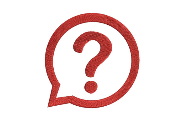 The Versatile Power of the Question Mark in Creative Embroidery